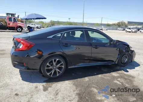 2020 Honda Civic Sport z USA, uszkodzony, nr VIN 2HGFC2F85LH503308